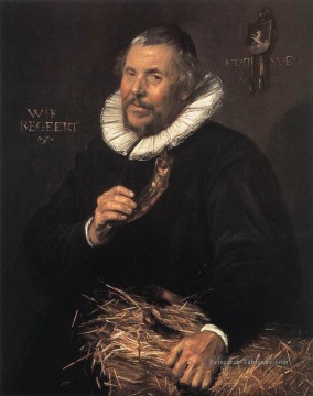  ans - Pieter Cornelisz Portrait de Van Der Morsch Siècle d’or néerlandais Frans Hals